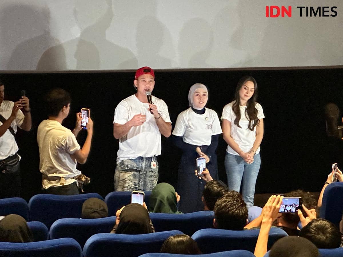 Roadshow Film Baby Udon di Solo, Curhat Perjuangan Fanny Kondoh Lawan Kanker