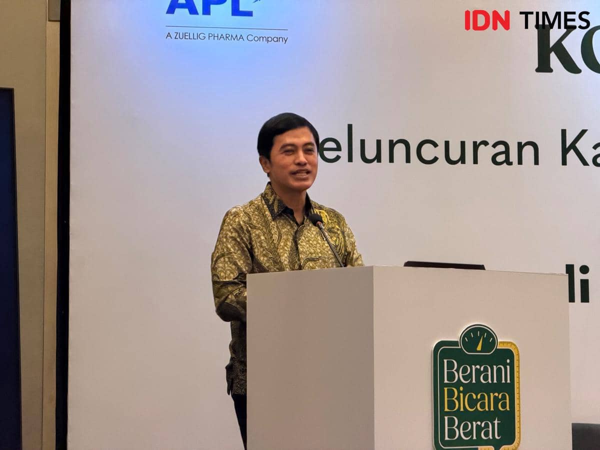 Prof. Dr. Dante Saksono Harbuwono, Sp.PD-KEMD, Ph.D., Ketua Himpunan Studi Obesitas Indonesia (HISOBI) (IDN Times/Misrohatun)