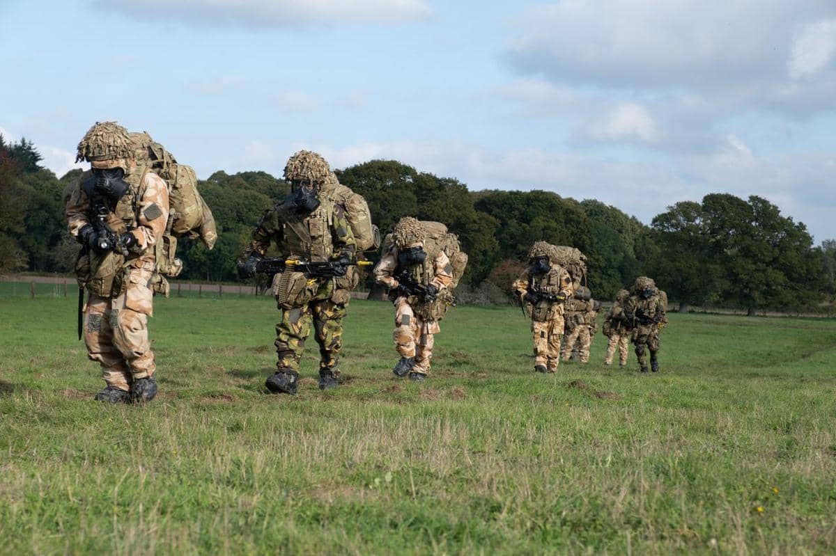 Latihan militer gabungan.