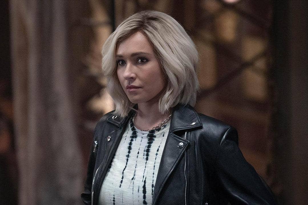 Aktris Hayden Panettiere tampil dalam salah satu adegan film Scream VI produksi Spyglass Media Group.