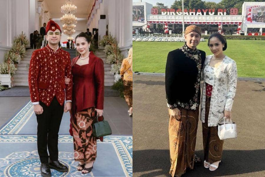 Kumpulan Gaya Kebaya Nagita Slavina di Istana Kepresidenan, Chic Banget!