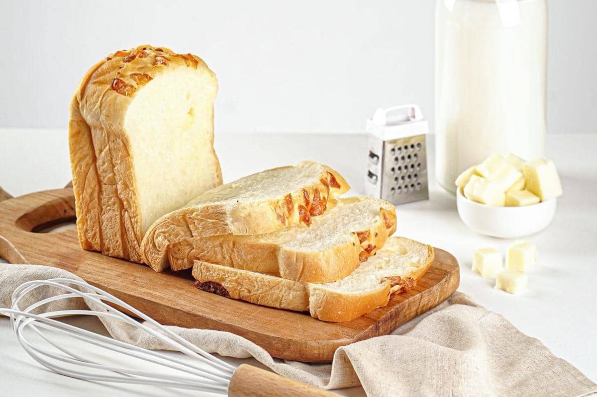 ilustrasi Japanese milk bread yang soft 