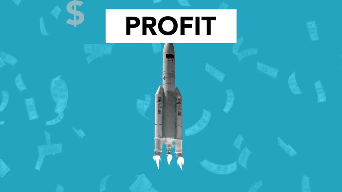 ilustrasi profit, untung, entrepreneur, pengusaha, bisnis, usaha