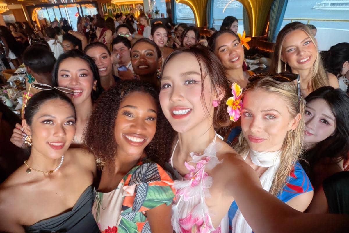 potret kontestan Miss World 2026 di kapal pesiar