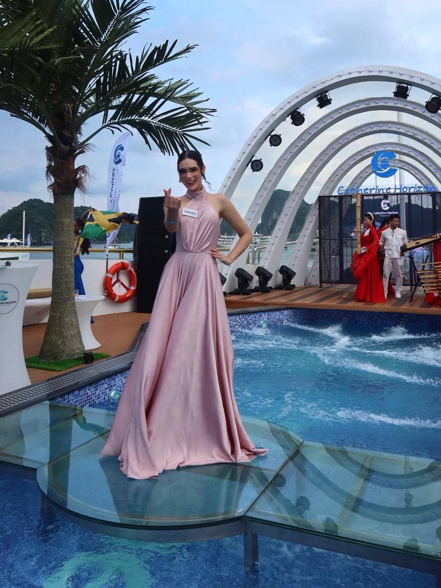 potret kontestan Miss World 2026 di kapal pesiar