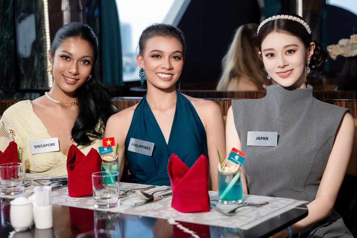 potret kontestan Miss World 2026 di kapal pesiar 