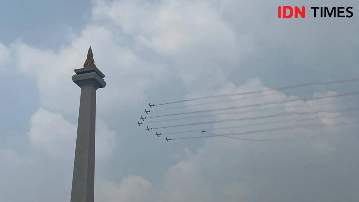 1.500 Drone dan Karnaval Ramaikan Malam Merdeka di Monas dan HI