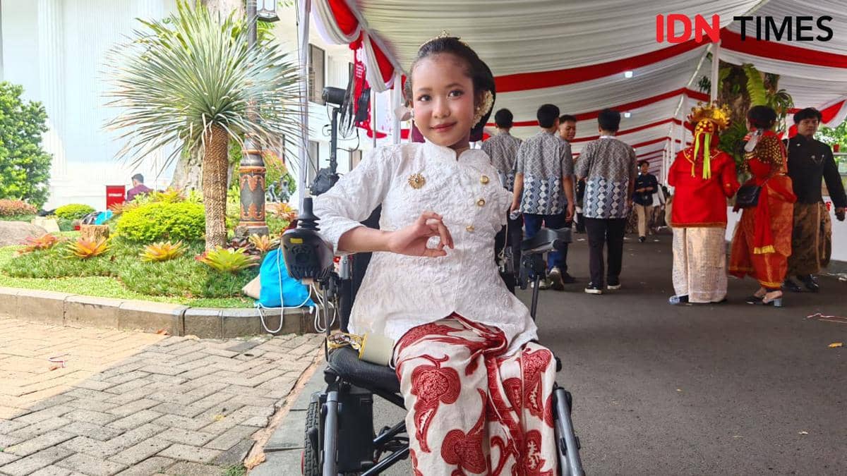 Cerita Savia, Sinden Cilik Disabilitas Nyinden di HUT ke-81 RI Istana