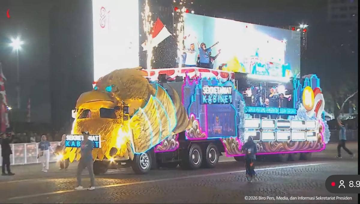 1.725 Personel Dishub DKI dan Satpol PP Amankan Karnaval HUT ke-81 RI