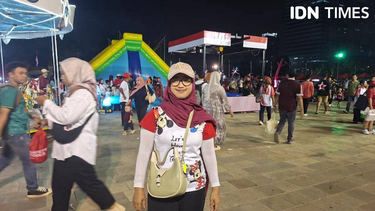 Cerita Vivi Bawa Anak Rayakan HUT RI di Monas, Ada Playground