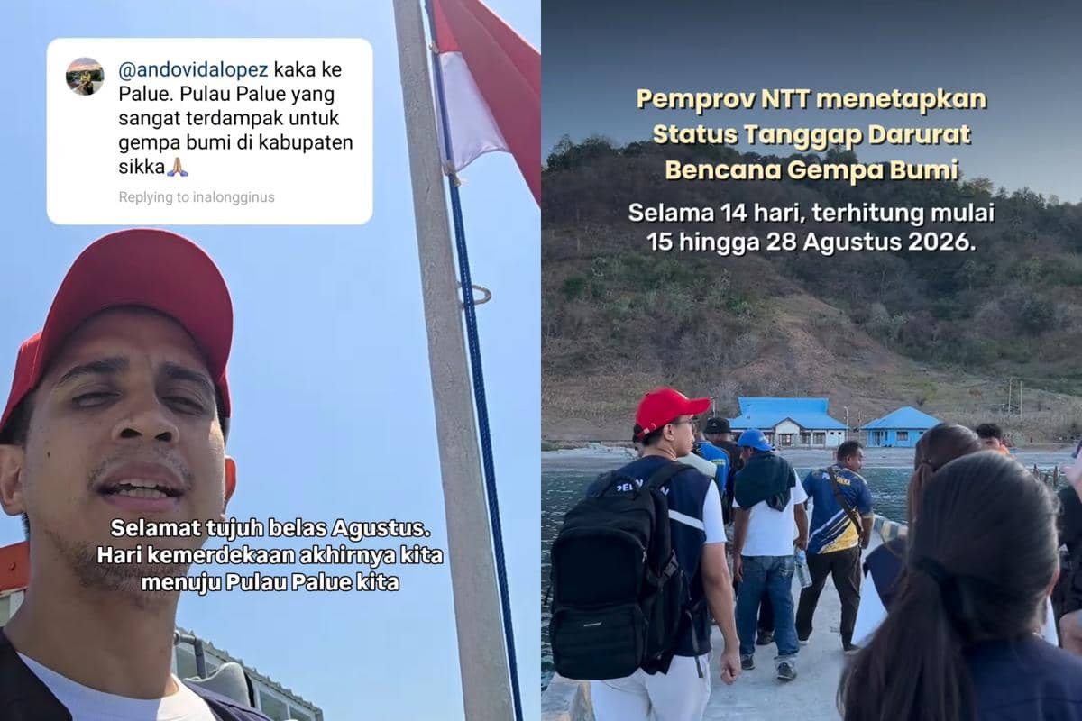 Andovi da Lopez jadi relawan ke NTT 