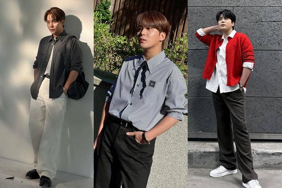9 Ide Mix and Match Kemeja ala Jongho ATEEZ biar Gak Kelihatan Biasa Aja