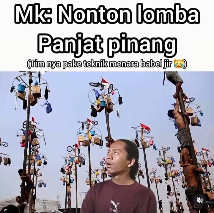 8 Meme Lomba 17 Agustus 2026, Panjat Pinang Paling Diminati?