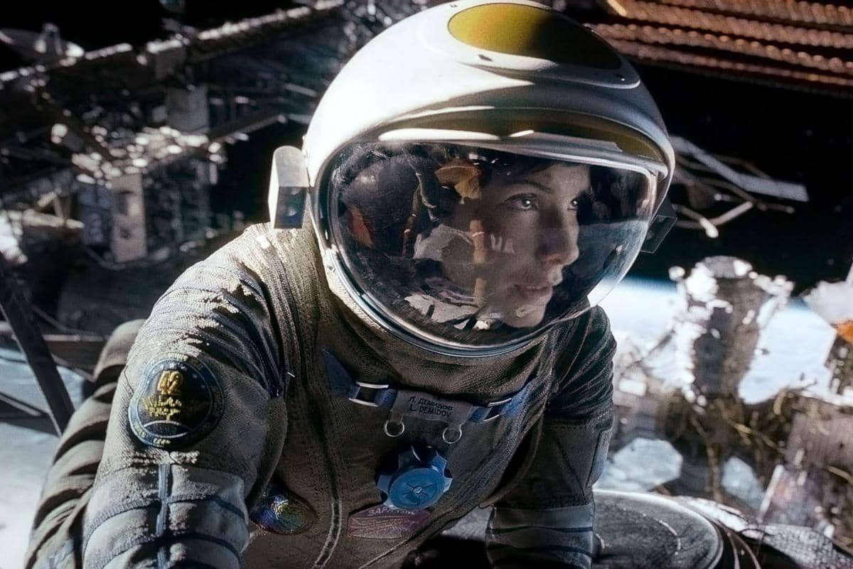 adegan dalam film Gravity