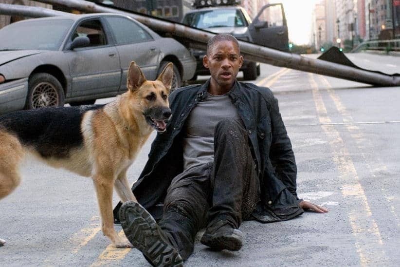 adegan dalam film I Am Legend