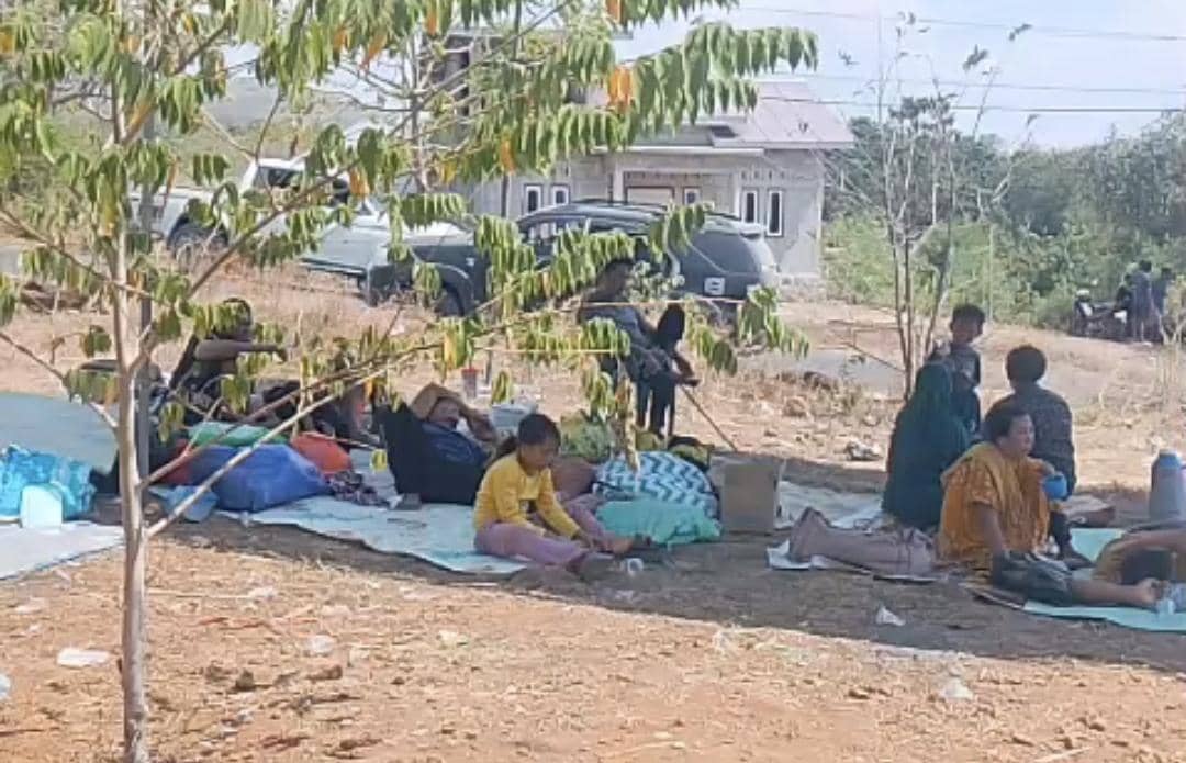 Warga pengungsi di Nagekeo masih terisolir dan belum dapat bantuan. (Dok Istimewa)