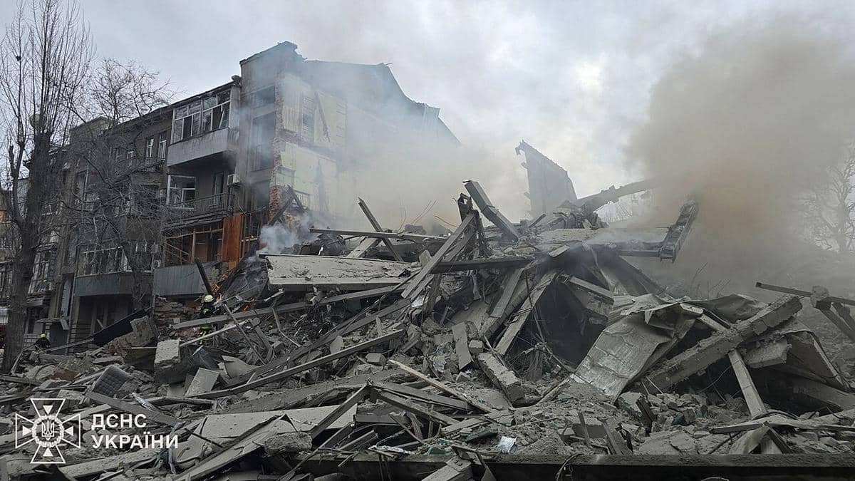 serangan Rusia di Kharkiv
