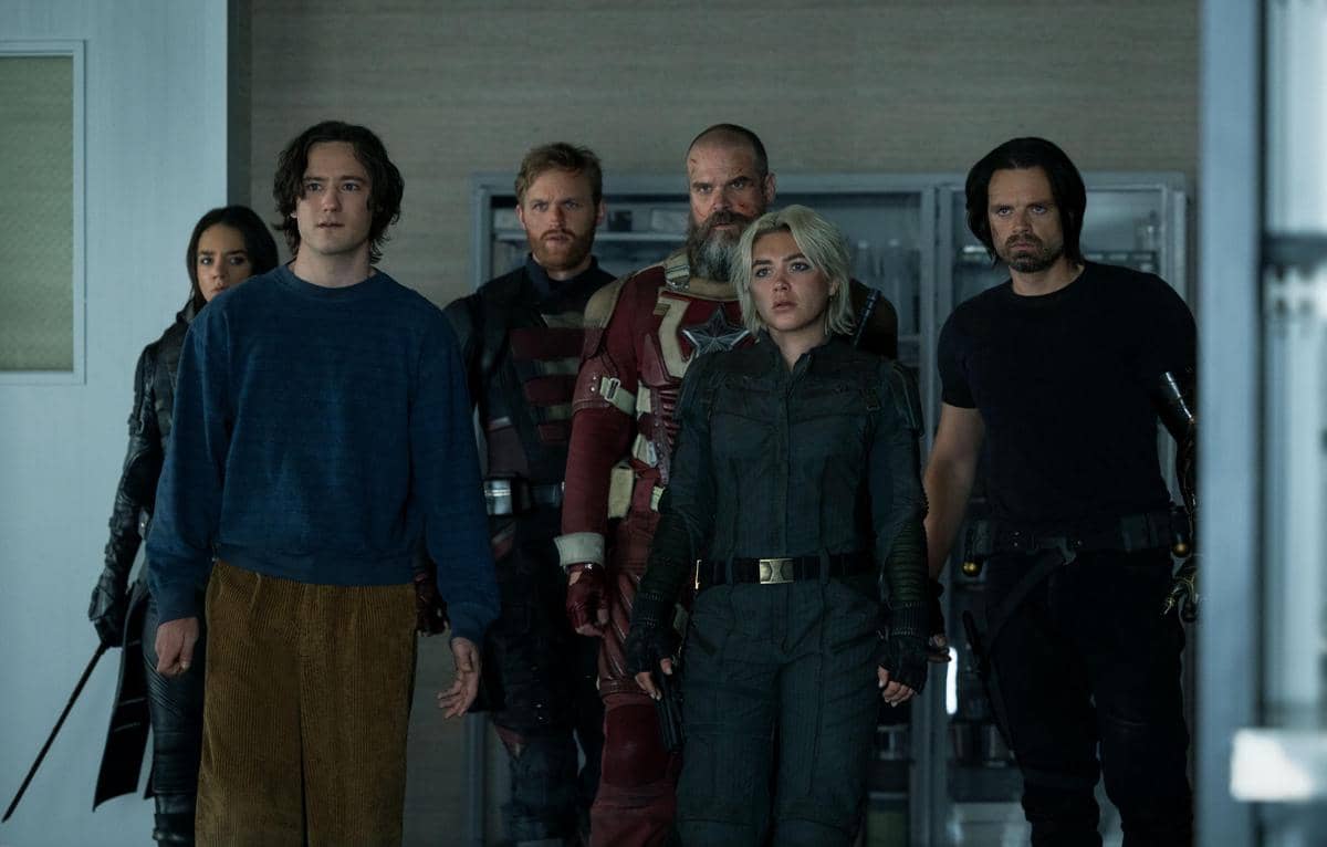 Potongan adegan dari film Thunderbolts* produksi Marvel Studios yang digunakan sebagai materi visual terkait film tersebut.