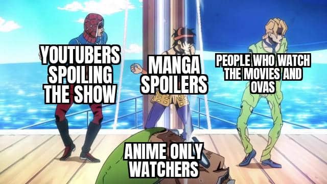 8 Meme Anime tentang Orang Emosian, Banyak Tukang Spoiler!
