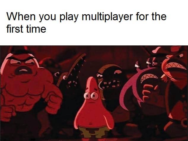 8 Meme SpongeBob tentang Orang Emosian, Gampang Tersinggung