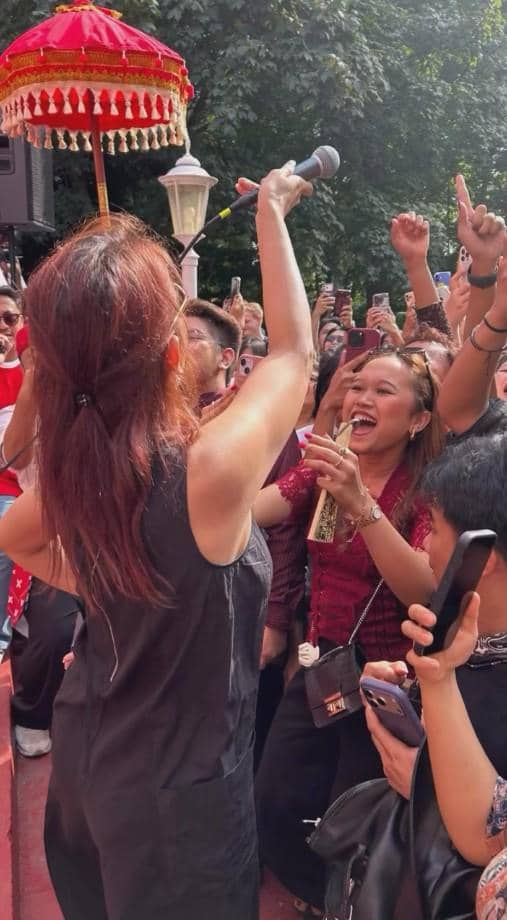 Bunda Corla Rayakan 17-an di Jerman (instagram.com/corla_2)