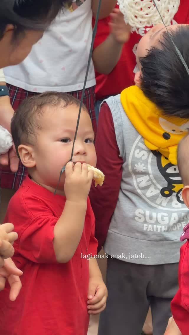 Seorang anak artis mengikuti lomba perayaan 17 Agustus, berdasarkan unggahan akun Instagram Nikita Willy.