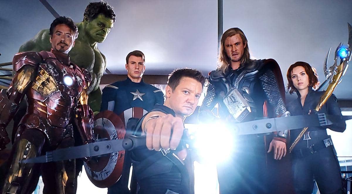 Potongan adegan dari film The Avengers produksi Marvel Studios yang digunakan sebagai materi visual promosi resmi.
