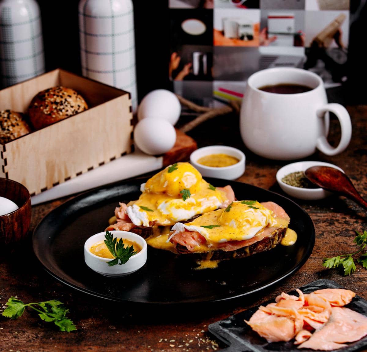 ilustrasi Welsh rarebit