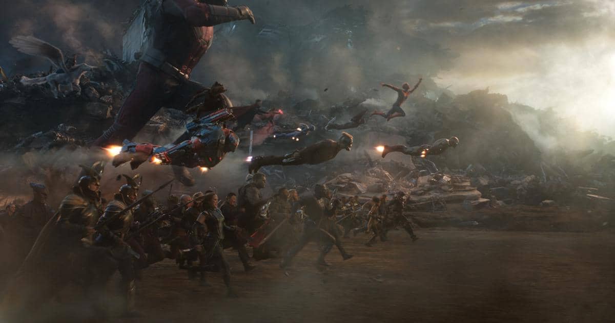 Potongan gambar adegan film Avengers: Endgame produksi Marvel Studios dalam dokumentasi resmi yang tersedia.