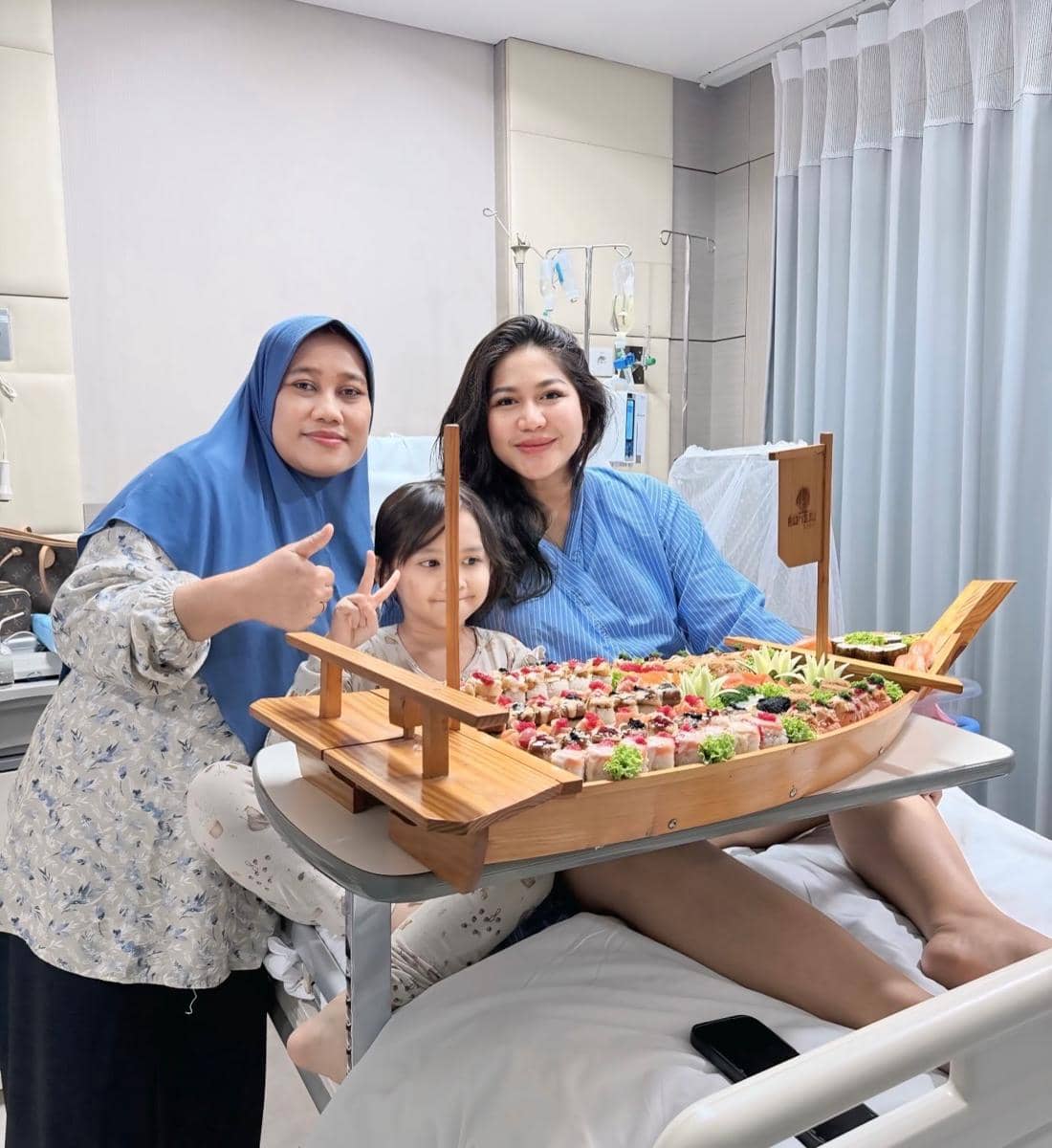 Eriska Nakesya melahirkan anak kedua
