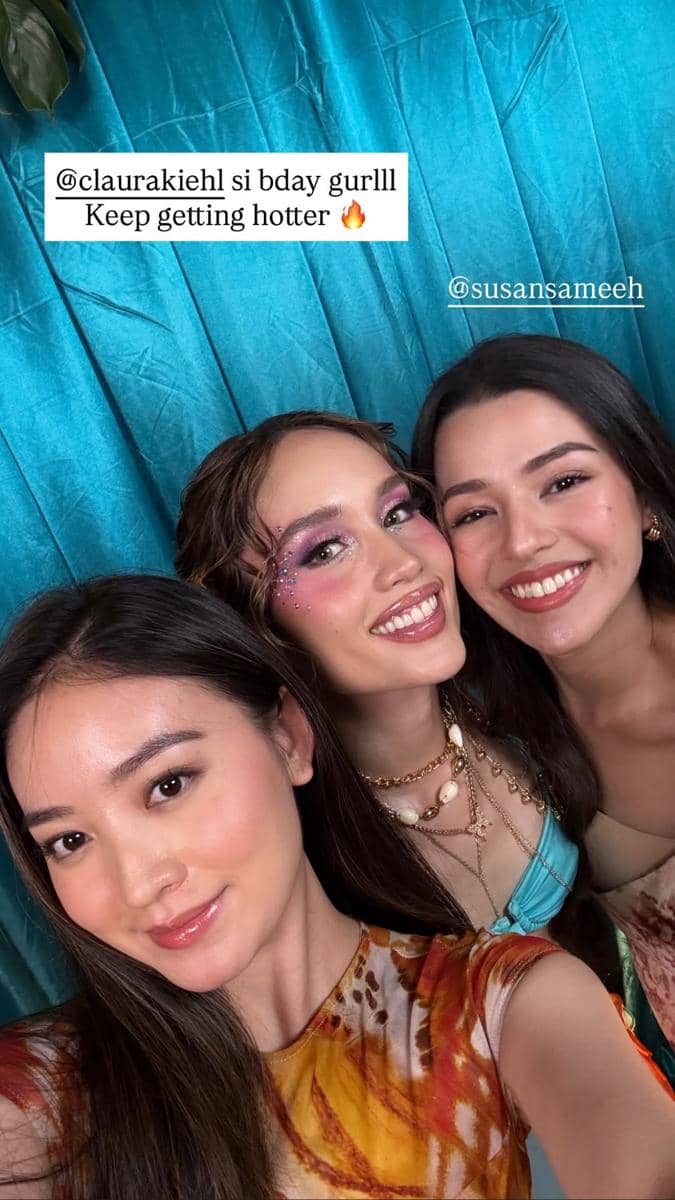 Sejumlah tamu artis menghadiri pesta ulang tahun ke-33 Cinta Laura yang dibagikan melalui Instagram pribadi.