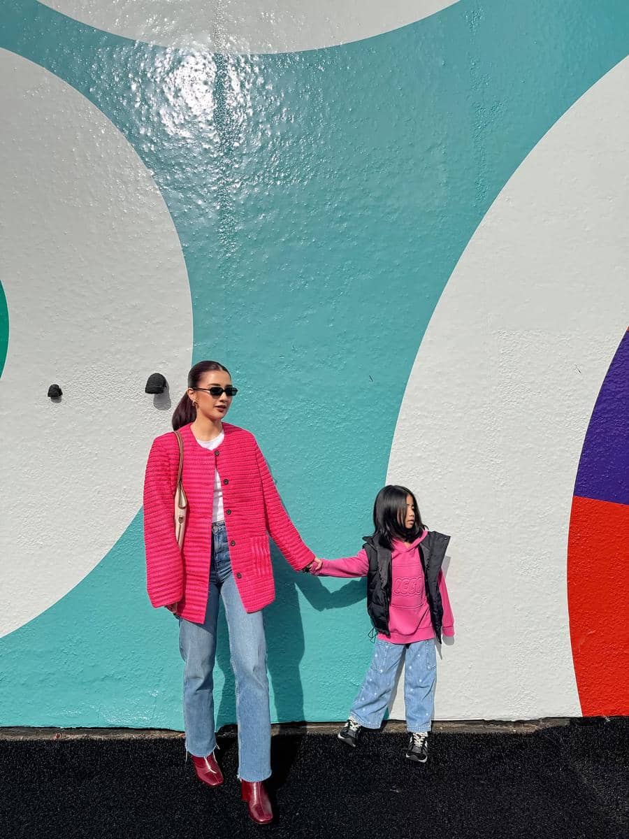 inspirasi outfit ibu-anak ala Fita Anggriani 