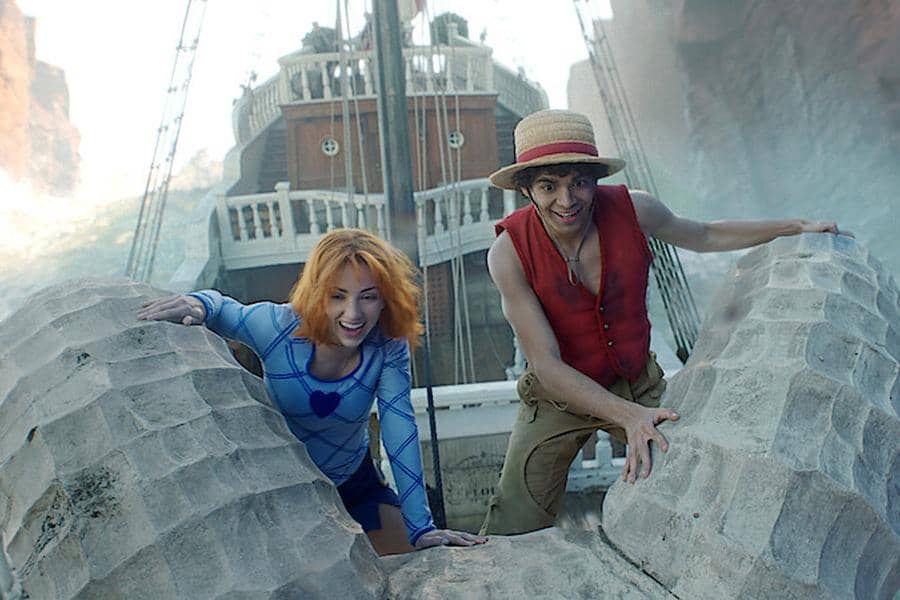 Luffy dan Nami dalam trailer One Piece season 2