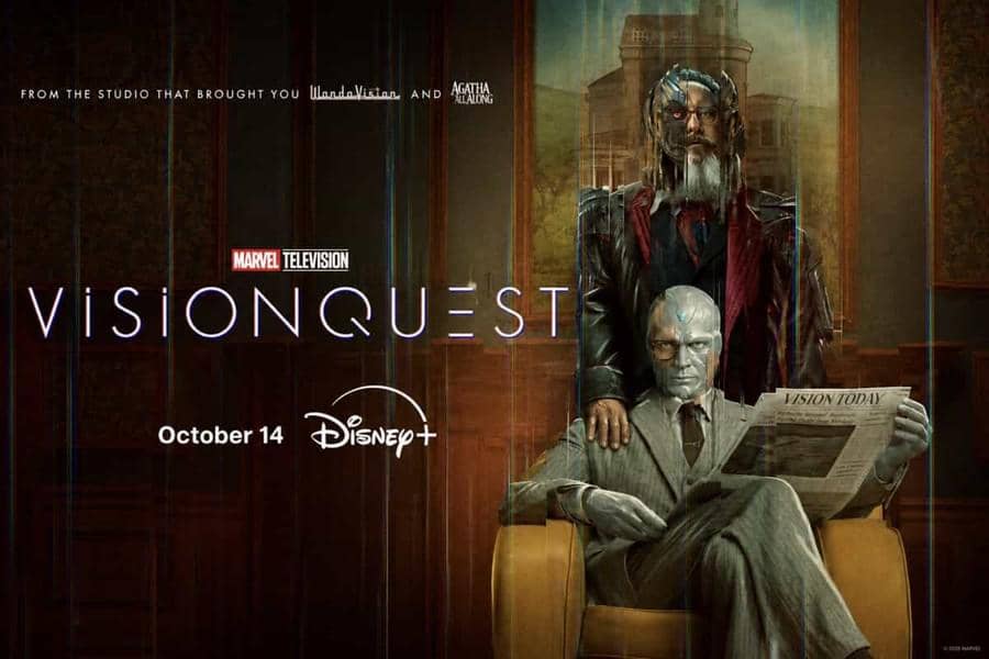 Poster VisionQuest dengan tanggal tayang 14 Oktober di Disney Plus