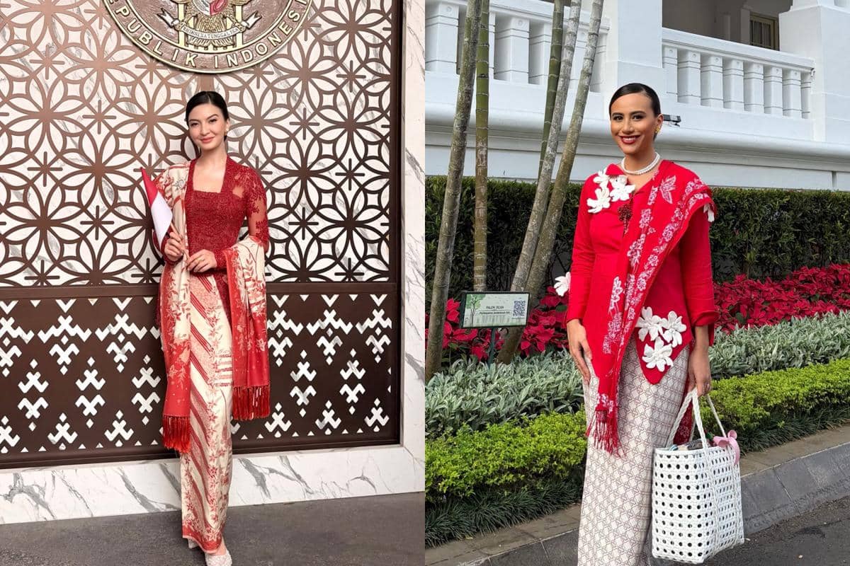 7 Potret Puteri Indonesia Hadiri HUT ke-81 RI di Istana Negara, Anggun!