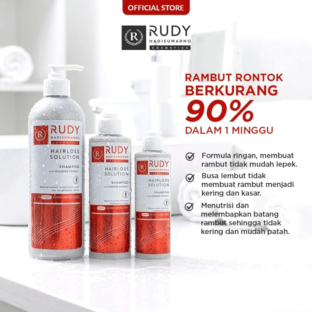 Rudy Hadisuwarno Cosmetics Hairlos Solution Shampoo