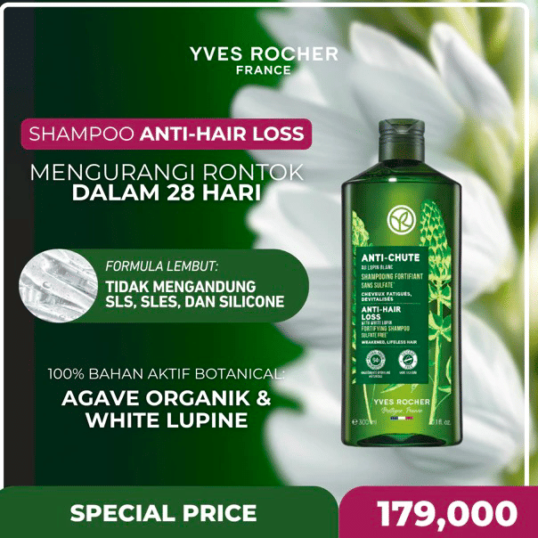 Yves Rocher Anti-Hair Loss Fortifying Shampoo