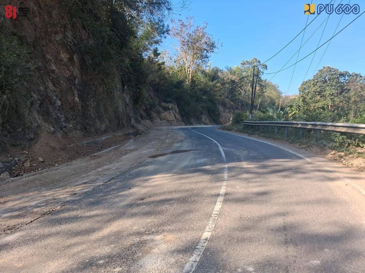 Jalan Nasional di Flores Kembali Fungsional Pasca Gempa