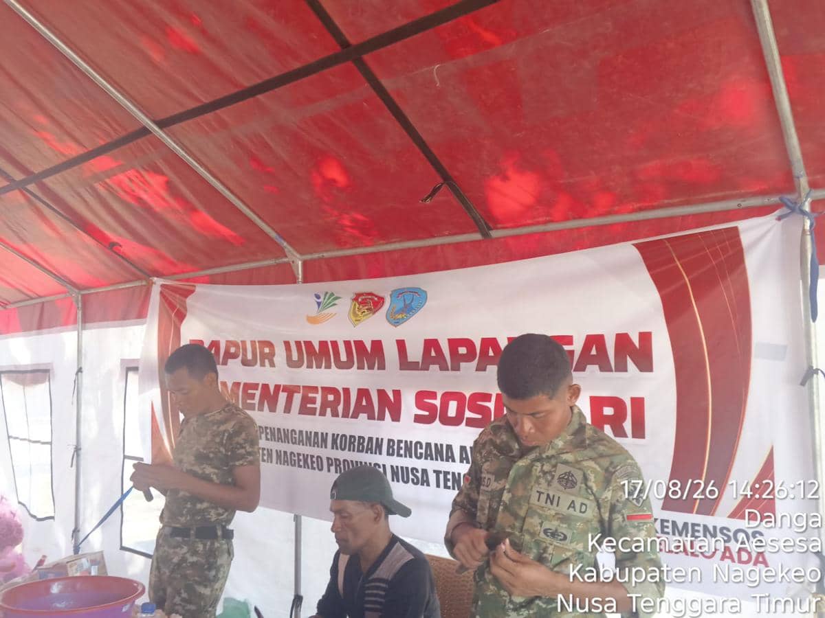 Kemensos Gelontorkan Rp13,2 Miliar untuk Penanganan Gempa NTT