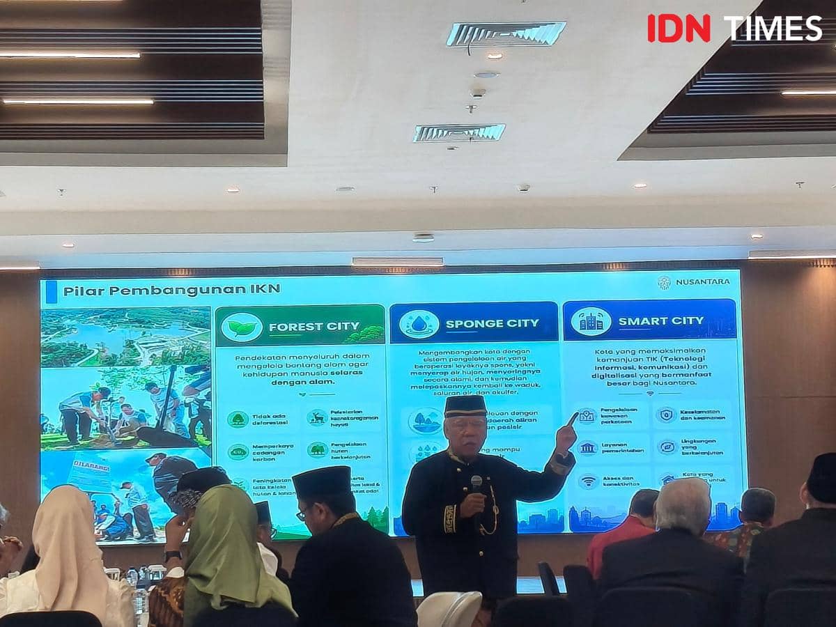 Potret Pemaparan oleh Basuki Hadimuljono, IKN, Kalimantan Timur