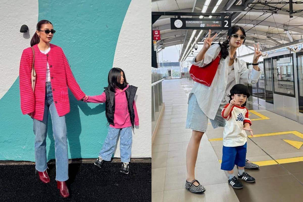 4 Inspirasi Outfit Ibu-Anak ala Fita Anggriani, Trendi Abis!