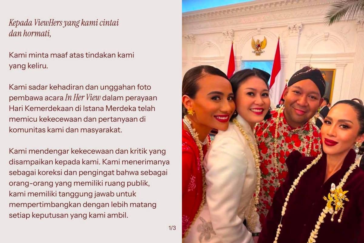 Tuai Kritik usai Hadir di Istana, Pancatera Minta Maaf