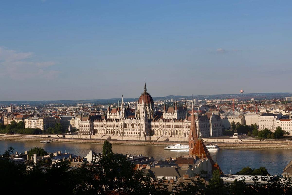 ilustrasi Budapest, Hungaria, Eropa