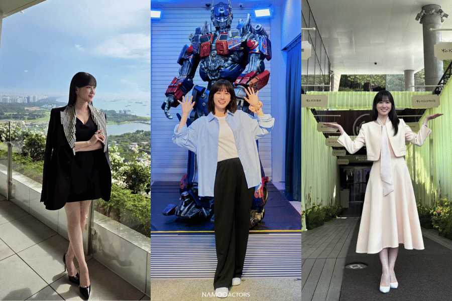 7 Gaya OOTD Park Eun Bin, Pemain Drakor Spooky in Love