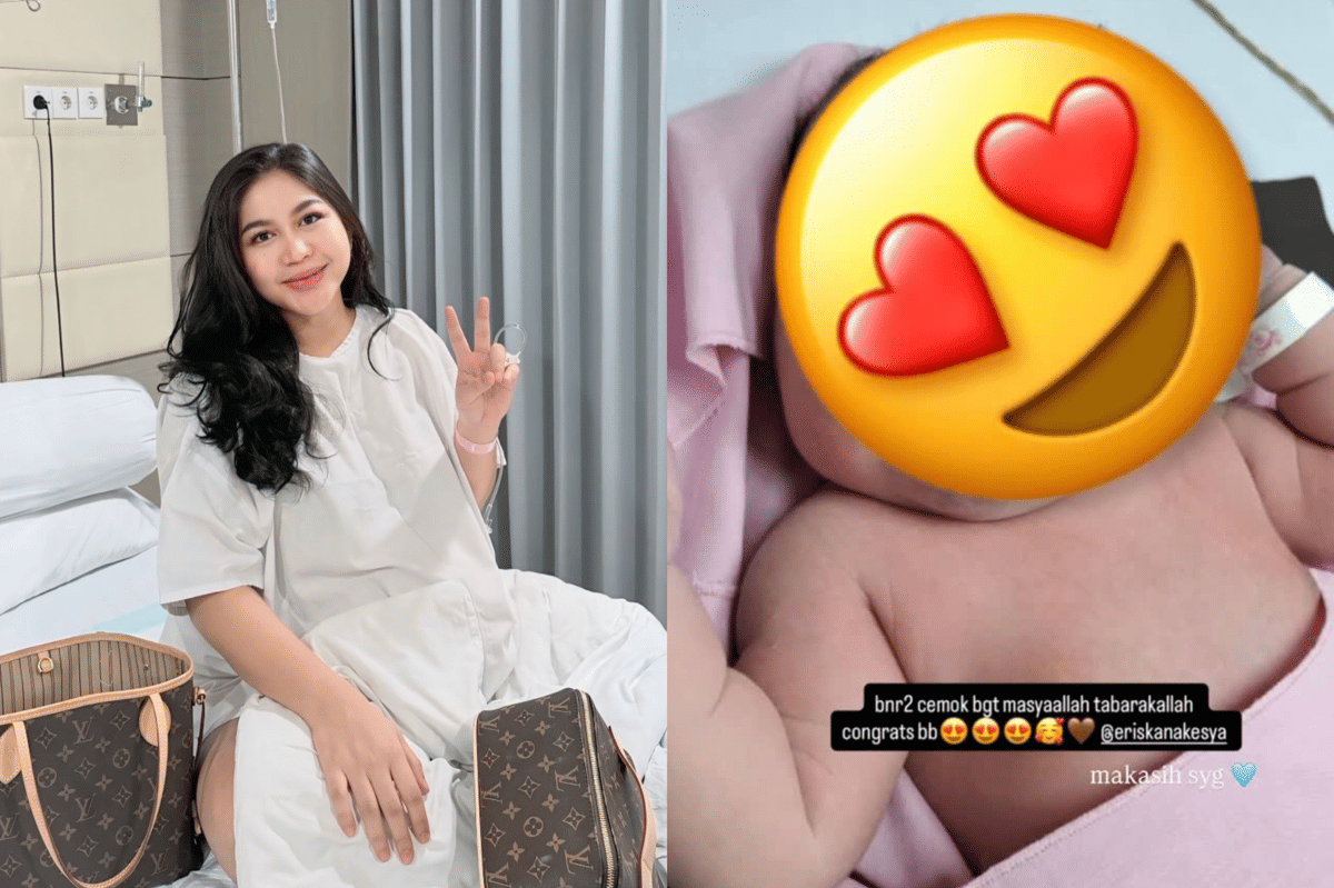 Potret Eriska Nakesya Melahirkan Anak Kedua, Pas 17 Agustus 2026!