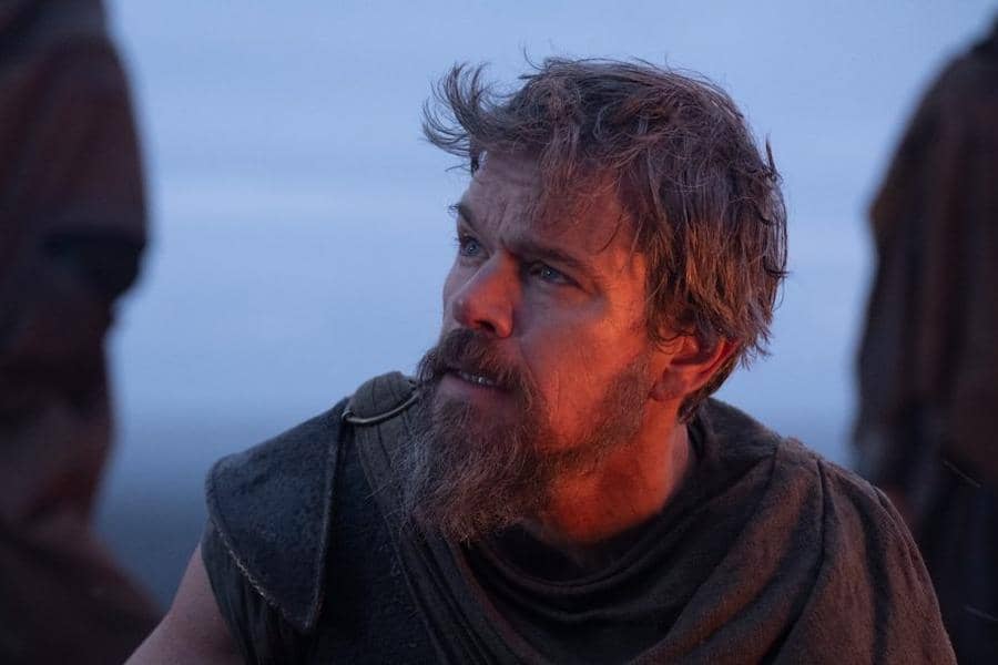 Matt Damon sebagai Odysseus dalam The Odyssey
