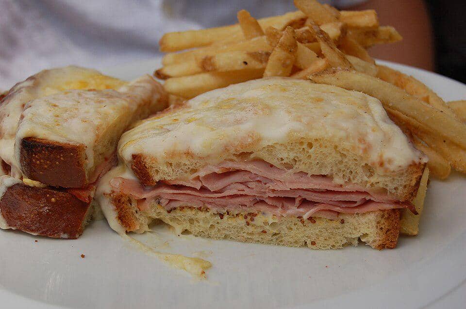 ilustrasi croque monsieur