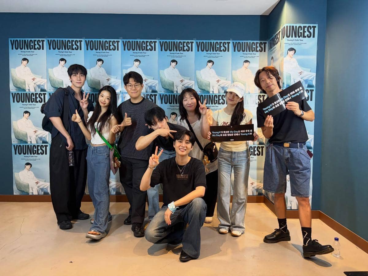 potret Heo Nam Jun nonton konser solo Young K DAY6