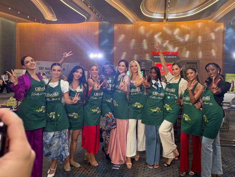 potret kontestan Miss World 2026 saat Head Chef Beauty Challenge