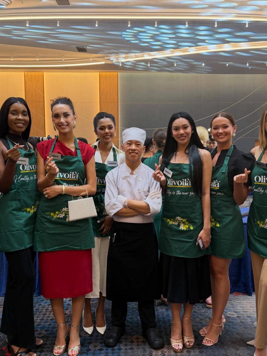 potret kontestan Miss World 2026 saat Head Chef Beauty Challenge